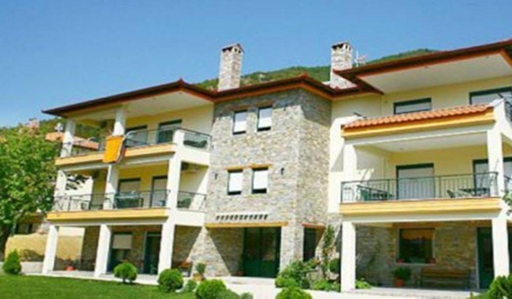 Hotel Galaxias Káto Loutrákion Dış mekan fotoğraf